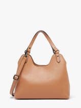 Handtas Caviar Leder Milano Bruin caviar CA24067